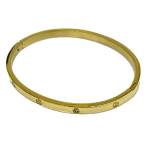 Stainless Steel Bangle Bracelet
